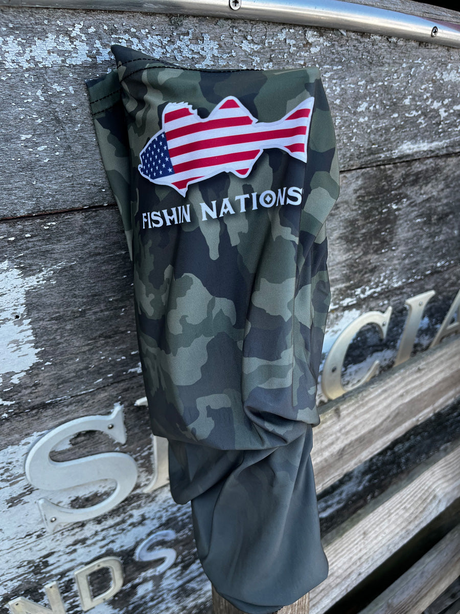 Fishin Nations Face Shield