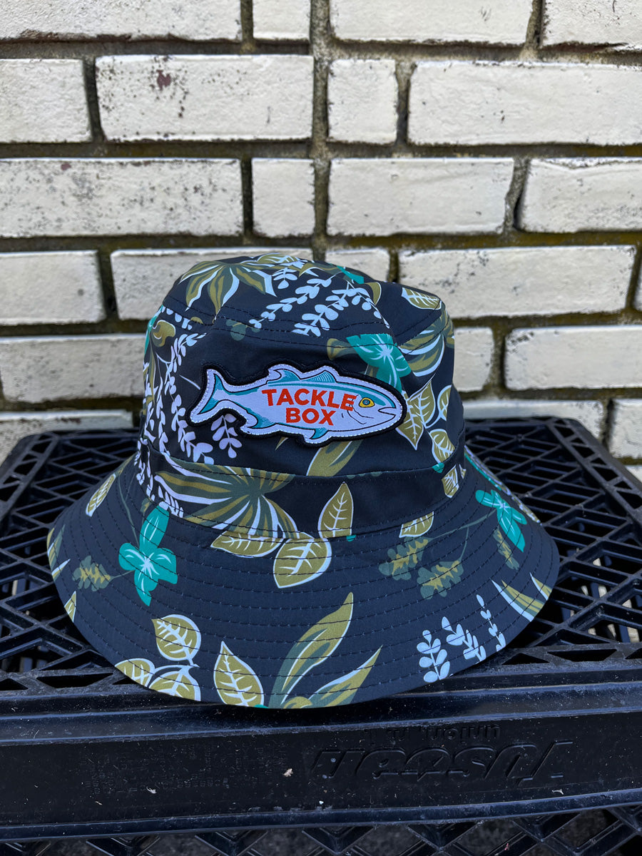 Tackle Box Retro Fish Bucket Hat - Hawaiian