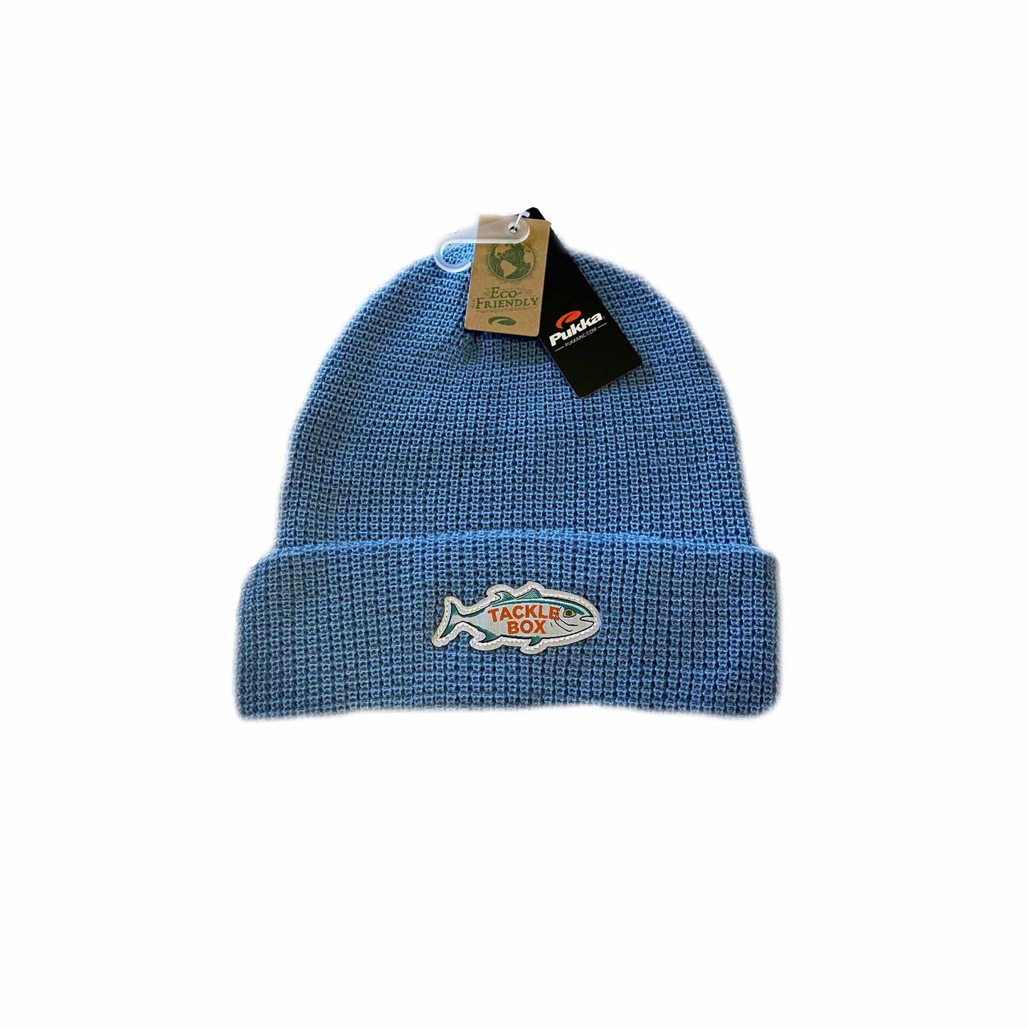 Tackle Box Eco Friendly Knit Beanie - Carolina Blue