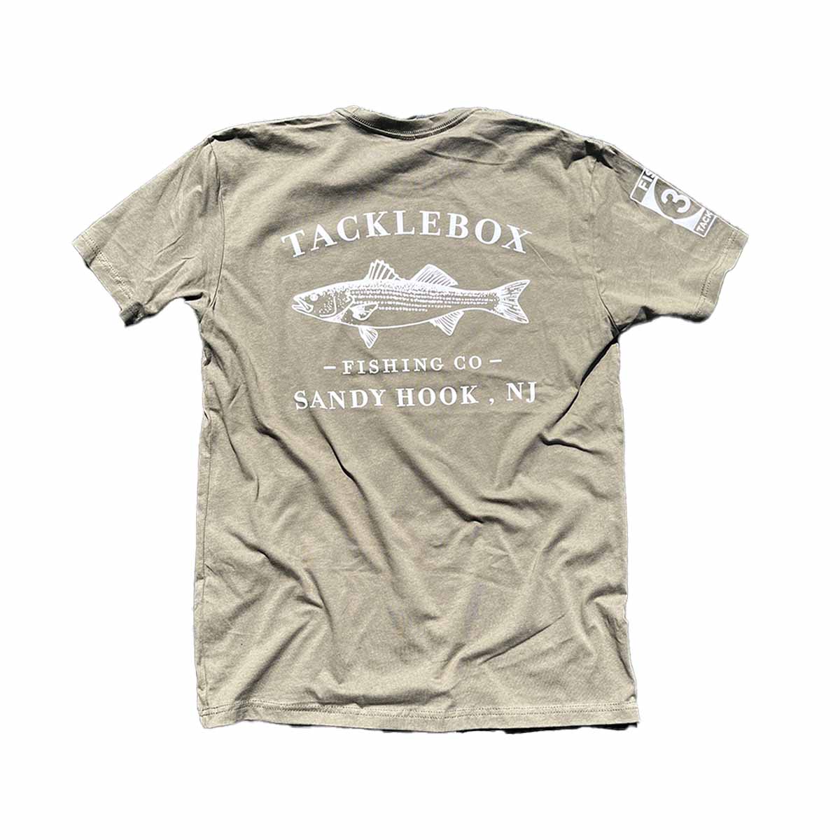 Tackle Box Fish 36 Tee - Military Green