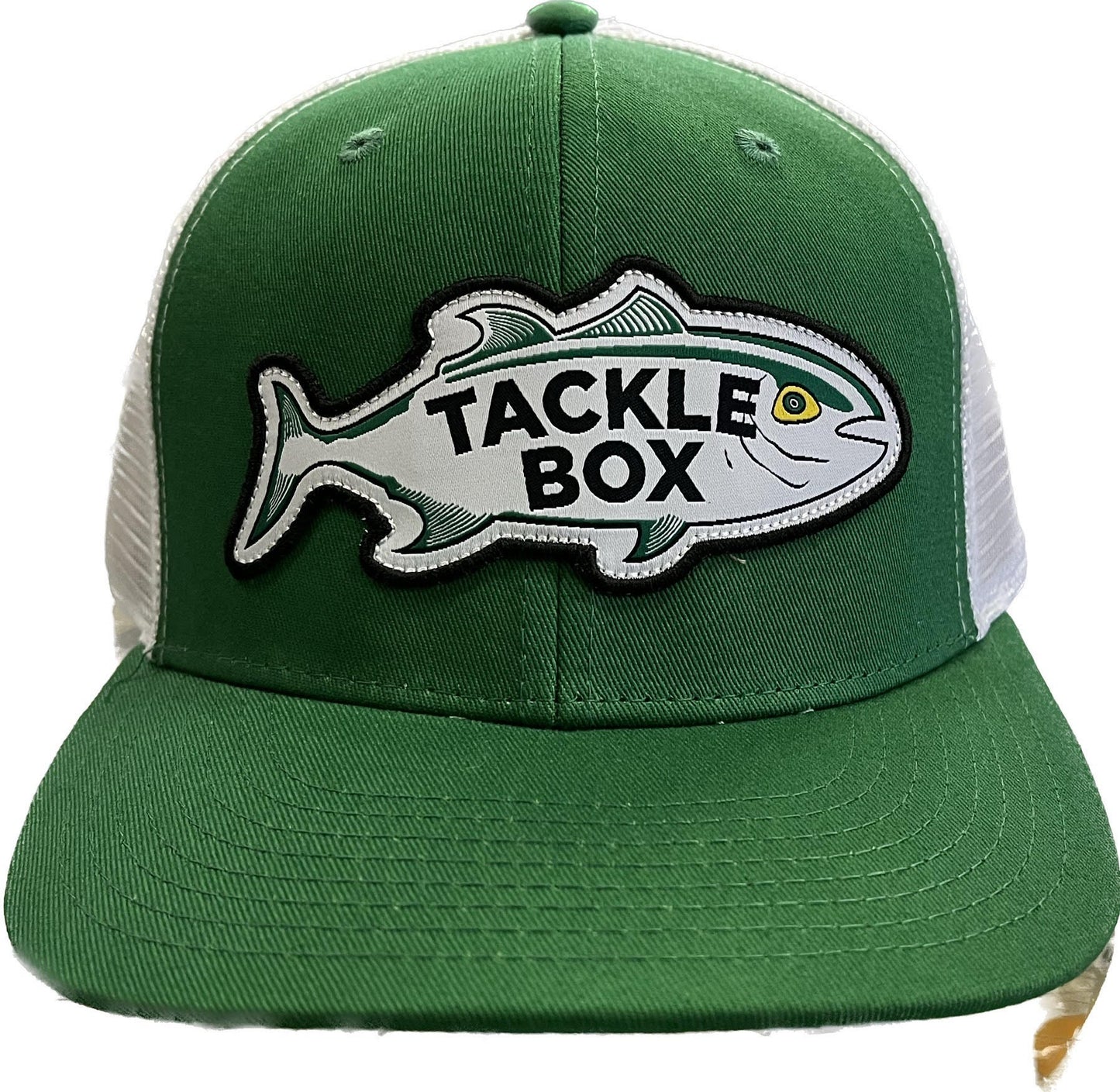 Tackle Box Retro Fish Hat - Kelly Green