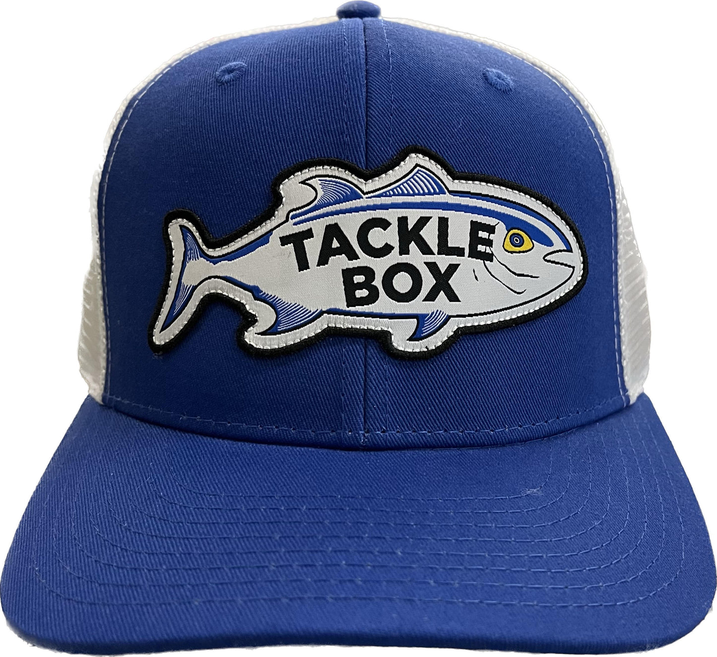 Tackle Box Retro Fish Hat - Royal Blue