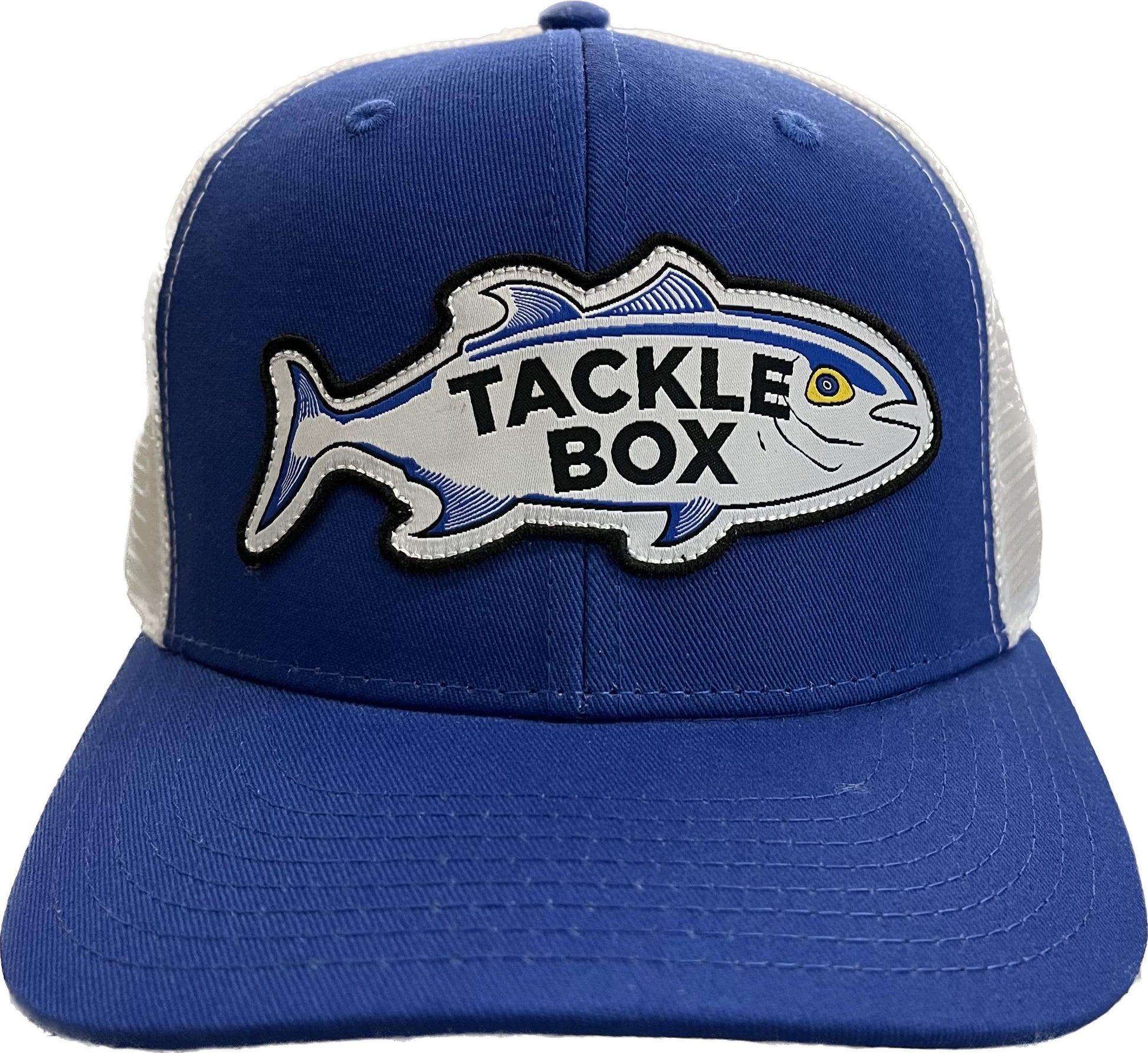 Blue Fish Rope Hat Tackle Box Retro Fish Hat - Royal Blue – Tackle Box NJ