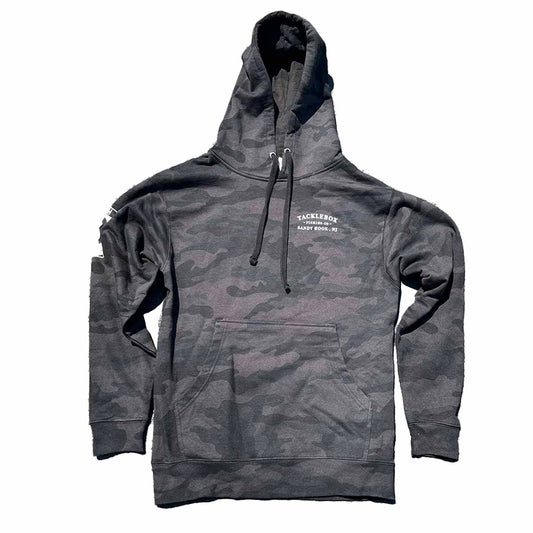 Tackle Box Fish 36 Hoodie - Black Camo