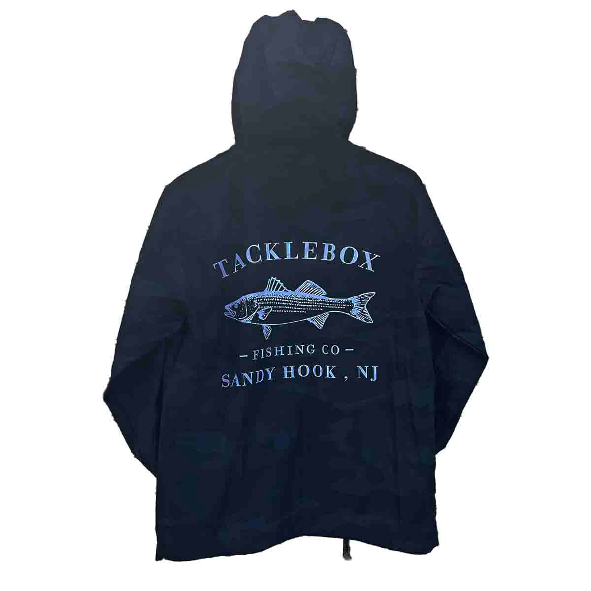 Tackle Box Fish 36 Windbreaker - Black Camo