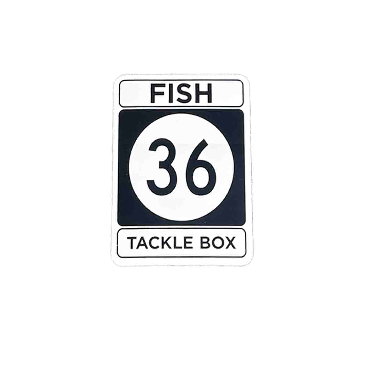Tackle Box Sticker Fish 36