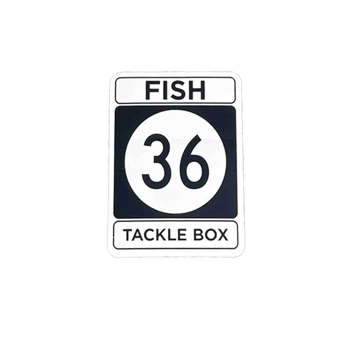 Tackle Box Sticker Fish 36 – Tackle Box NJ
