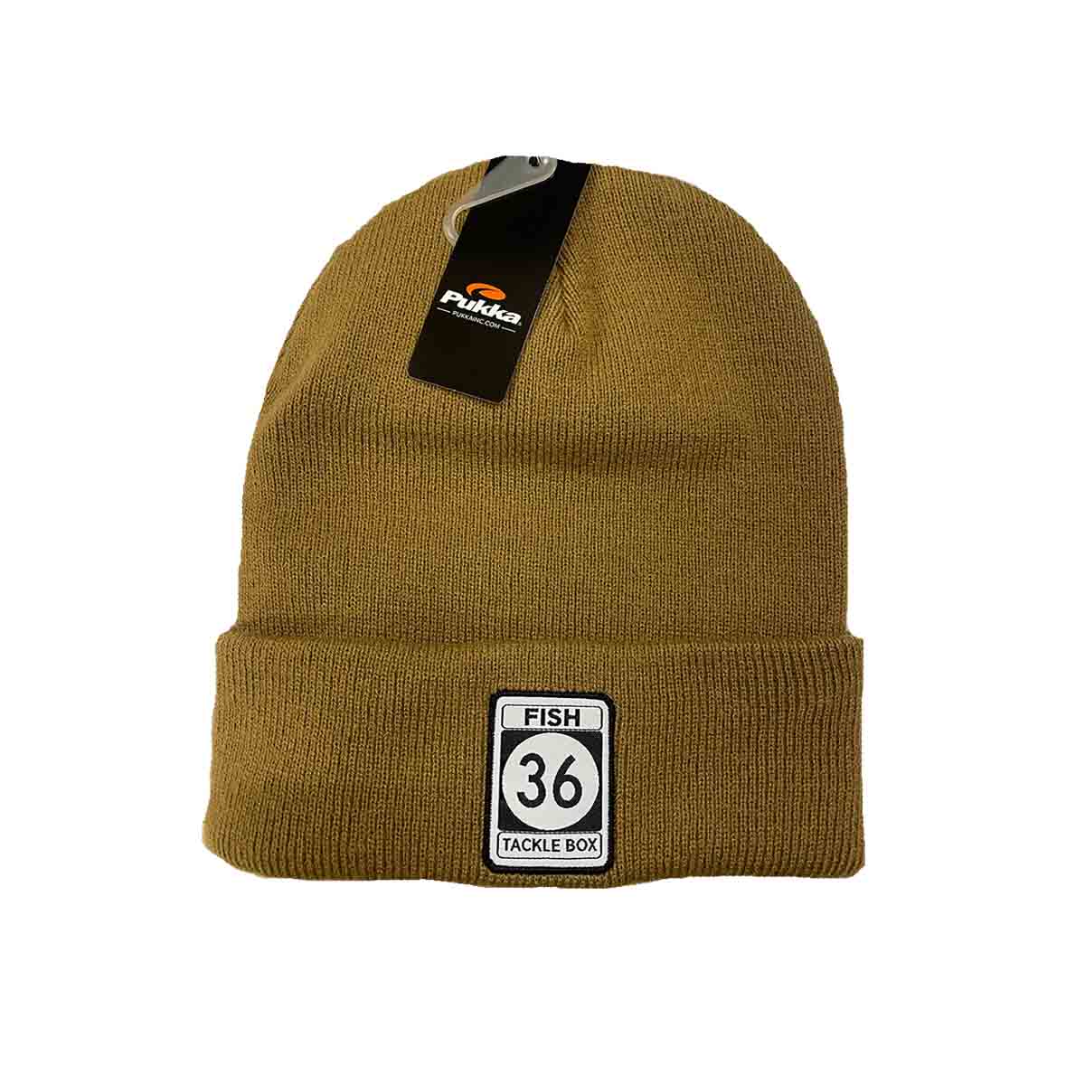 Tackle Box Fish 36 Beanie - Latte