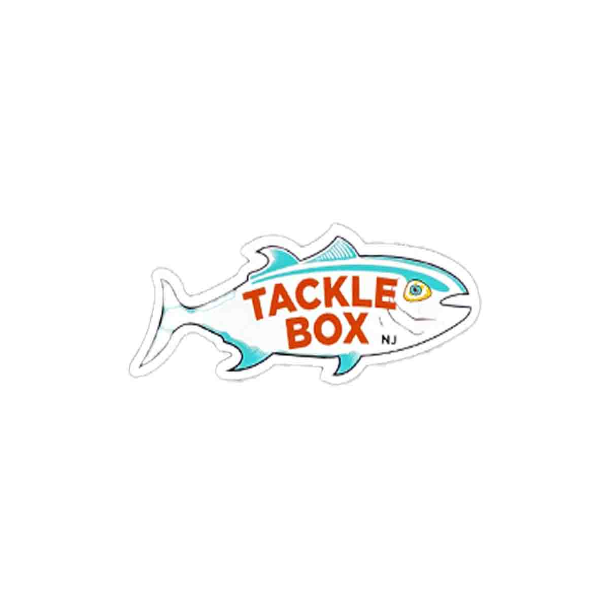 Tackle Box Sticker Retro Fish