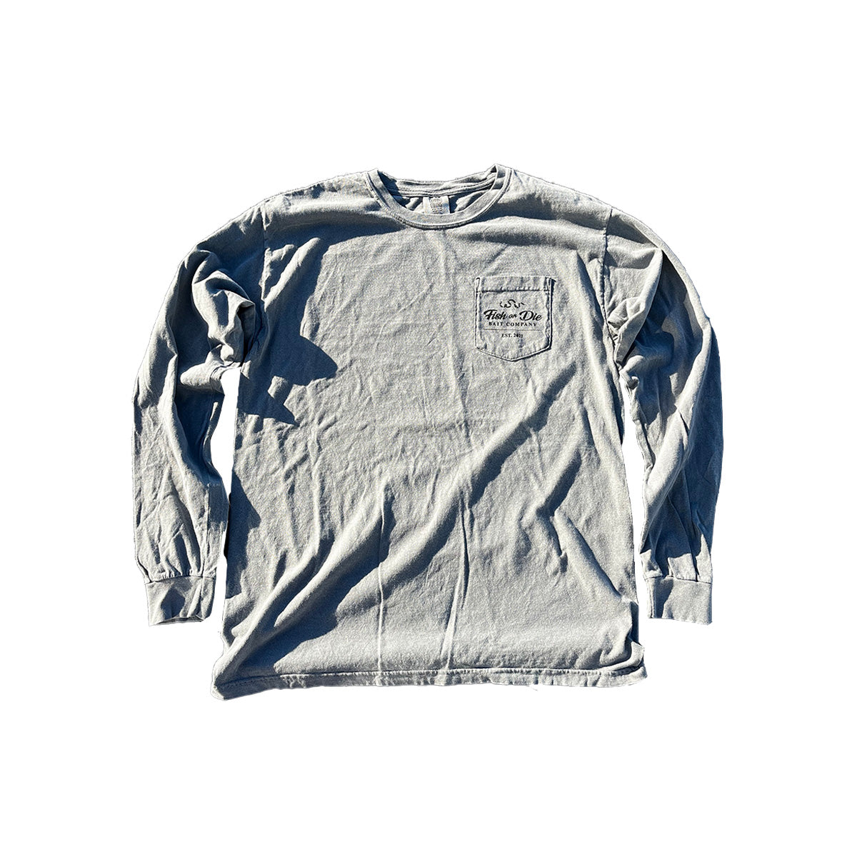 Tackle Box x Fish, or Die Bait Co Battle of the Bay L/S Tee - Grey