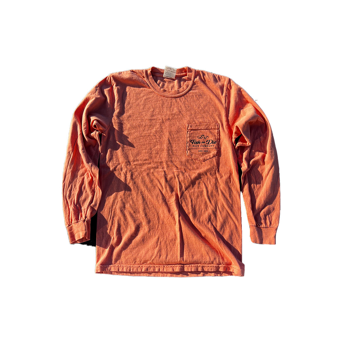 Tackle Box x Fish, or Die Bait Co Battle of the Bay L/S Tee - Terracotta