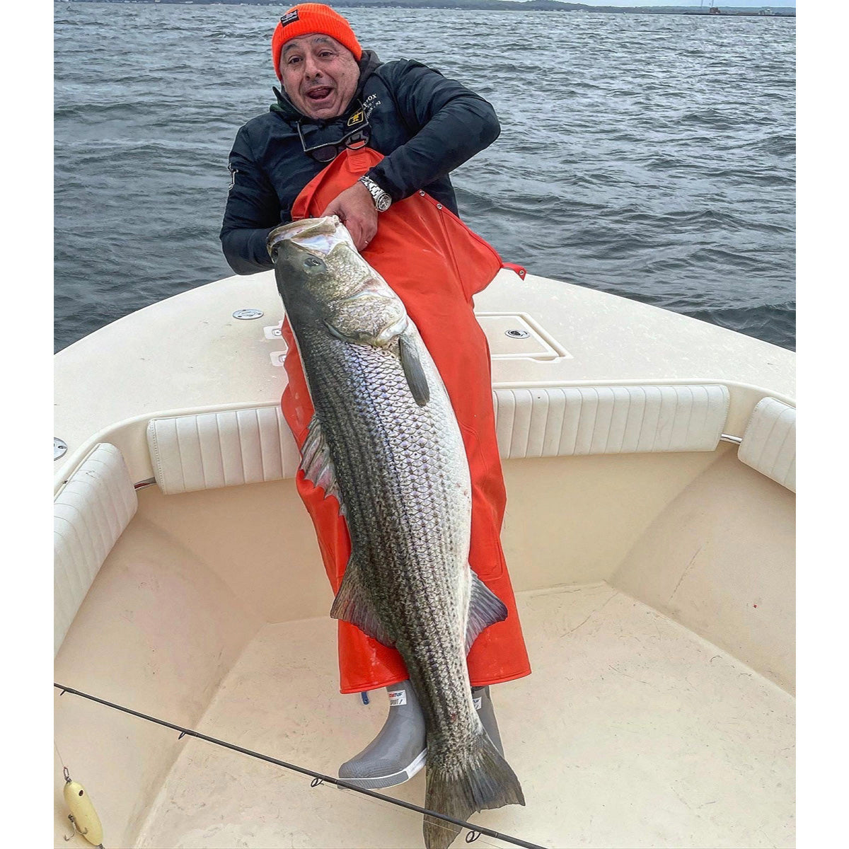 WIN! Tackle Box TROPHY Striped Bass trip!