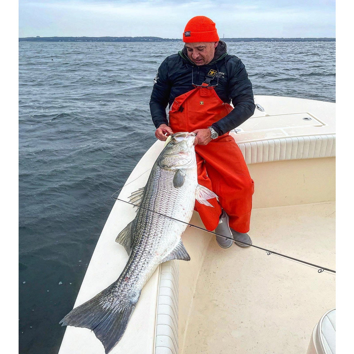 WIN! Tackle Box TROPHY Striped Bass trip!